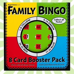 Compact and Reusable Bingo Cards Set – Large Print for Enjoyable Family Nights