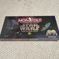 Parker Brothers Star Wars Monopoly Limited Collector’s Edition Board Game 2+P