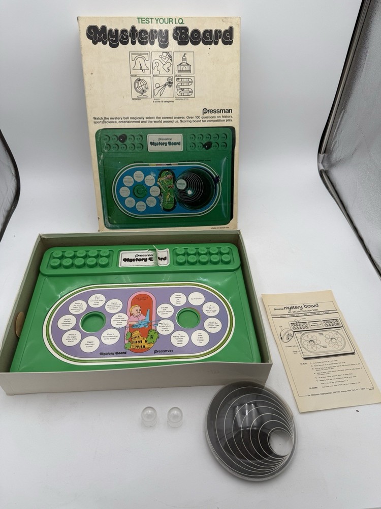 Pressman Mystery Board board game