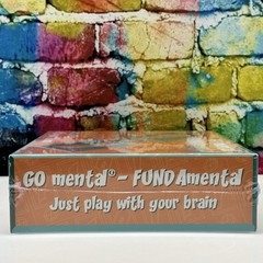 GO mental FUNDAmental Educational Question Game Ages 8+ Play With Your Brain NEW