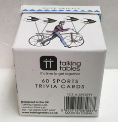 Talking Tables Facts & Fun EXTRAORDINARY SPORT TRIVIA 60 Cards Designed in UK
