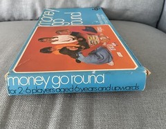 Vintage Money Go Round Board Game Complete Holdson New Zealand RARE