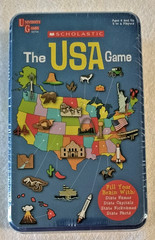 The USA Game Tin Edition TRIVIA GAME Scholastic University Games NEW SEALED