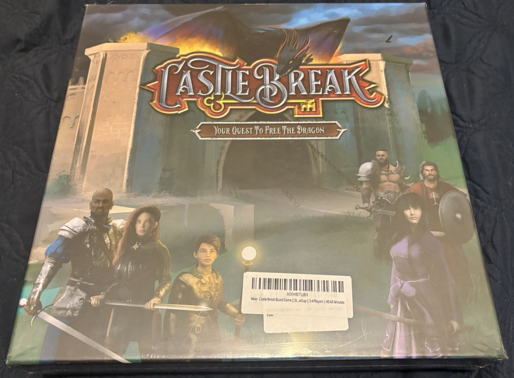 One Up Parties and Games Castle Break Fantasy Board Game Cards 2-4 2021