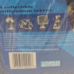 Parker Brothers Monopoly Board Game 2000 Millenium Edition Collector Tin SEALED!