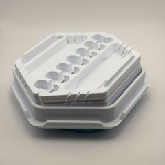 Wingspan Rotating Organizer All Expansion Token Egg Storage 6 Trays Dice Arena