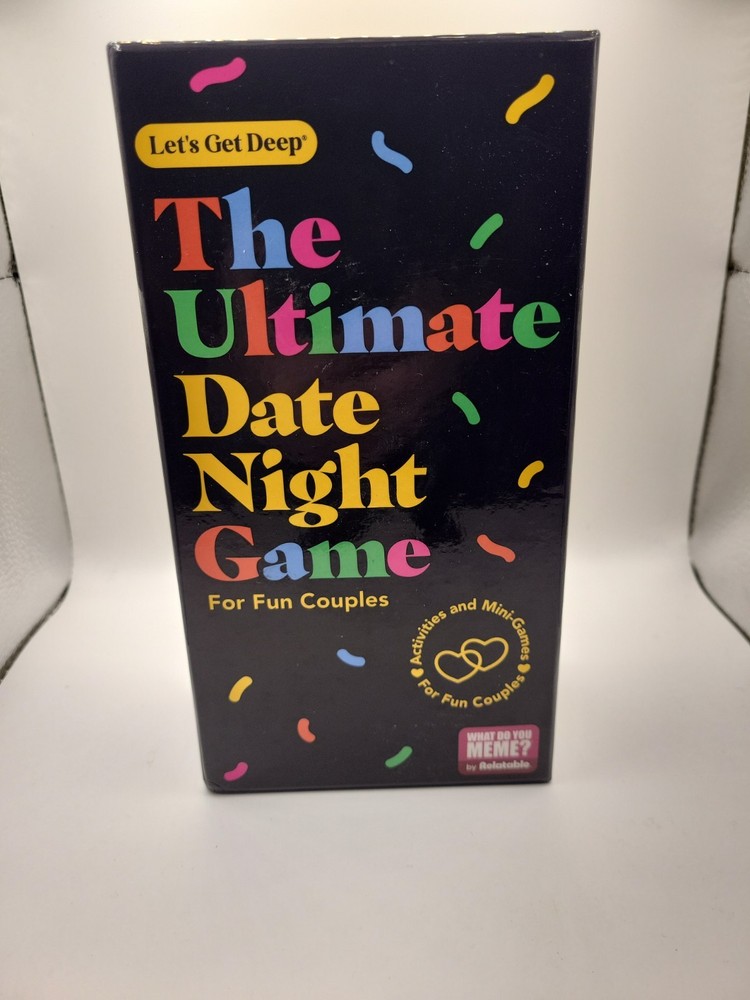 Relatable Let’s Get Deep Ultimate Date Night Game for Couples Activities