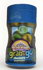 Cranium Grab & Go Checkers Extreme Travel Size Game 2 Players Ages 6+ Sealed