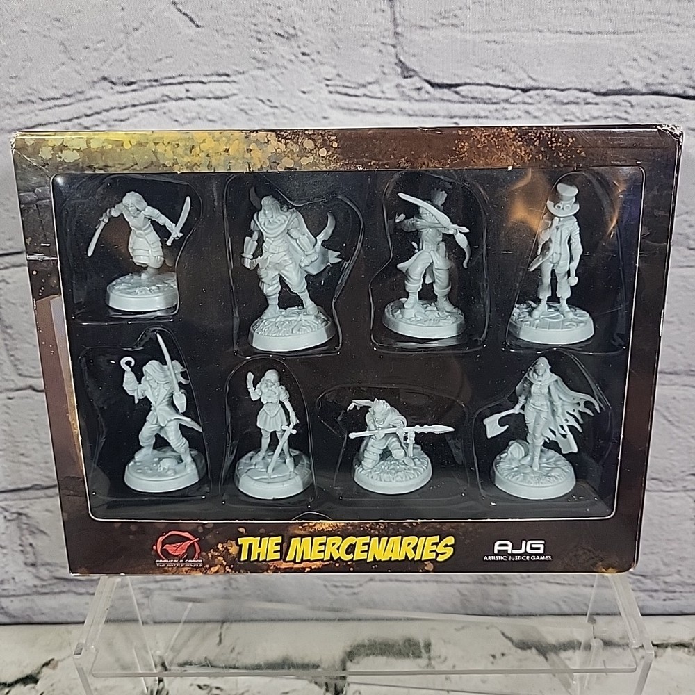 AJG Boardgame Fairytale Games – The Mercenaries SW Figures Box Set Of 8 (New)