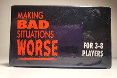 Making Bad Situations Worse Adult Party Card Game Complete 3-8 Players EUC