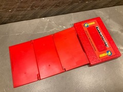 FLIPSIDERS Checkered Flag Milton Bradley 1987 Pocket Game Cassette