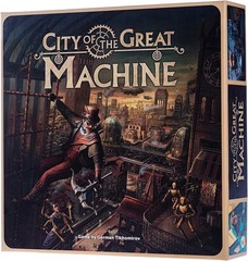 CrowD Games | City of The Great Machine Board Game | 1-4 Players | Ages 14 an…