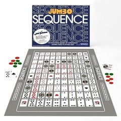 Jumbo Sequence Board Game | Strategic Board Game for Kids and Adults