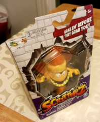 Scritterz BuzzGruff Interactive Orange Mini Monster Jungle Creature Toy