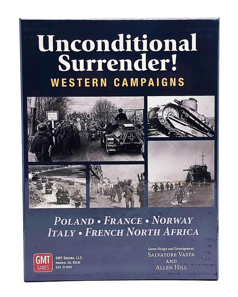Unconditional Surrender! Western Campaigns by GMT – SEALED