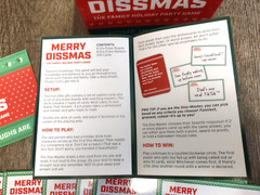 Merry Dissmas Game Family Holiday Party Ages 12+ Christmas Gently Used