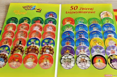 Polish Version 3D Pokemon Tazos Set 1 (Complete 50/50) + Album (See the photos)