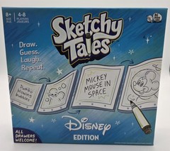 Disney Sketchy Tales: The Magical Disney Drawing Game for Kids New In Box #0238