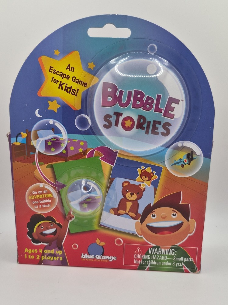 An Escape Game For Kids Bubble Stories Ages 4+ 1 To 2 Players Blue Orange Hot…