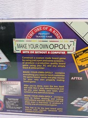 Monopoly Make Your Own Opoly The Vintage Board Game TDC Games
