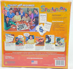 SPONTANEOUS The Board Game of LYRICS and SONGS Music Lovers – NEW