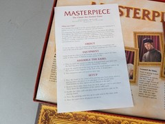 VINTAGE Masterpiece Art Auction Game COMPLETE Parker Brothers 1996 90s