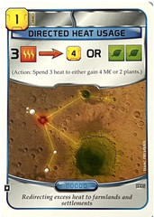 Terraforming Mars: Directed Heat Usage Promo Card: NEW AND MINT!