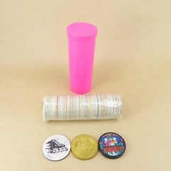 100 Pogs + 3 Slammers + Pog Tube 1990s Retro Nostalgia! Pog Game Ready To Play