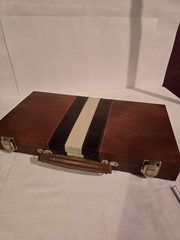 Cardinal Vintage Rummy-O Rummikub Game with Faux Leather Carrying Case Good Cond