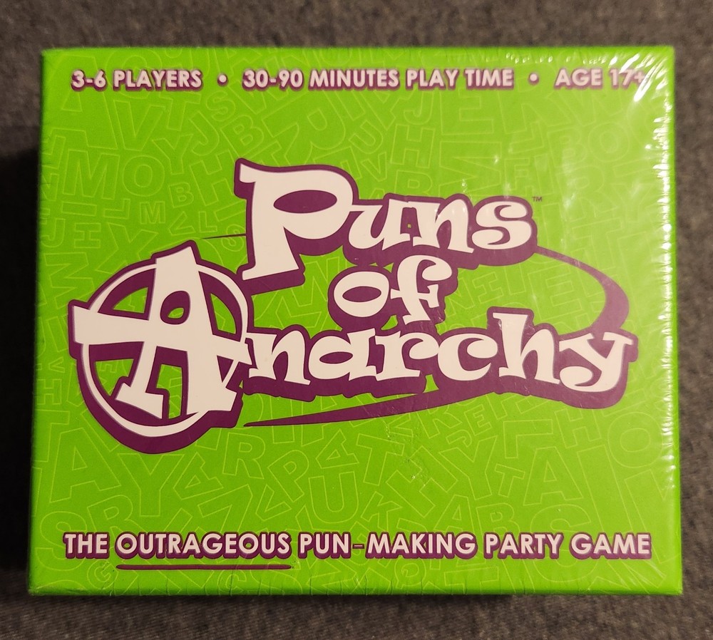 Puns of Anarchy – The Outrageous Pun-Making Game NEW Sealed