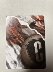 2014 DC Comics Crisis 1 Deck Game Wonder Woman Oversize Crisis Super Hero Card!