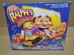 Eat at Ralph’s 1992 Motorized Fast Food Game Milton Bradley Tested (Incomplete)