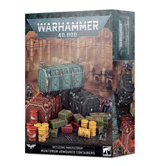 – Warhammer 40,000 – Battlezone: Manufactorum – Munitorum Armoured Containers…