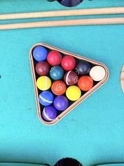 Vintage Milton Bradley Pivot Pool Table Top Game 1972 Complete W/ Box *READ*