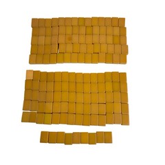 1940s Butterscotch Bakelite Mahjong Mah Jongg Set MET Games NY 148 Tiles