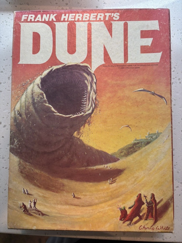 Frank Herbert’s Dune, Avalon Hill Board Game, 1979, Missing 11 various tokens