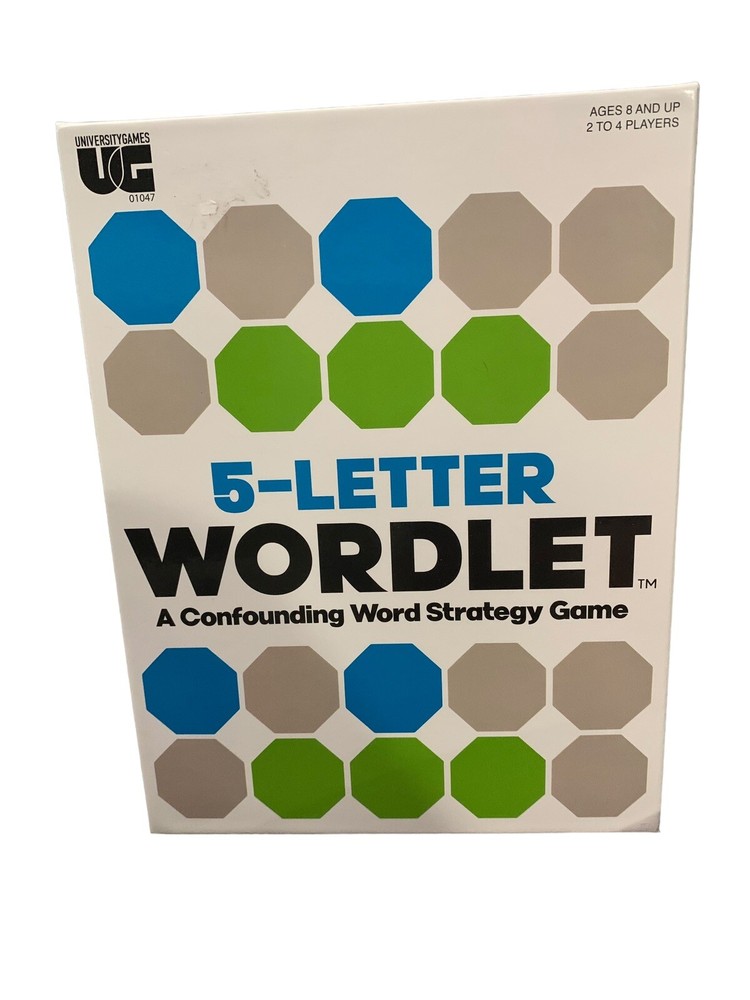 2022 University Games 5-Letter Wordlet Brand new