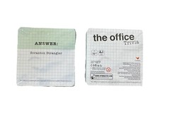 The Office TV Show Trivia Game Mini Card Set – Trivia & Character 2 Pack