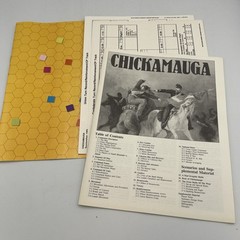 West End Wargame Chickamauga Box Unpunched