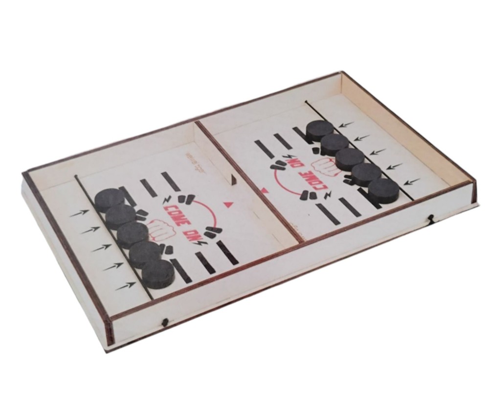 Fast Paced Sling Puck Game Table Winner PK Game Board Family Toys Child Gift