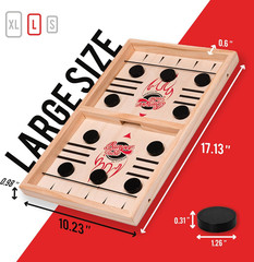Fast Sling Puck Game – Test Your Speed and Accuracy with This Fast-Paced Wooden