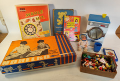 Lot games toys Ü egg figures Ü egg figures Norelko Piko washing machine Bummi