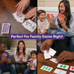Ultimate Family Card Games Set – Includes Five Crowns, SET, Quiddler & Karma