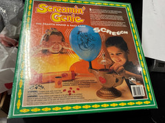 RARE NEW SEALED SCREAMIN’ GENIE BOARD GAME VINTAGE 1993 GOLDEN BOOKS