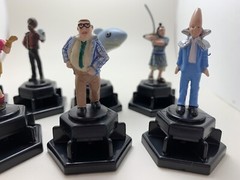 Trivial Pursuit SNL Figures Saturday Night Live 8 Replacement Character Tokens