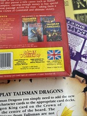 Talisman 2nd Edition Game CITY EXPANSION SET 1989