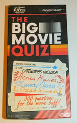 The Big Movie Quiz Movie Trivia Card Game Age 12 & Up