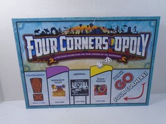LATE FOR THE SKY–FOUR CORNERS-OPOLY–MONOPOLY BOARD GAME (NEW)