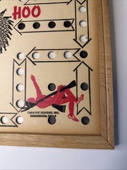 Vtg Wahoo Board Game Board By Creative Design Inc Henderson Texas Great Shape