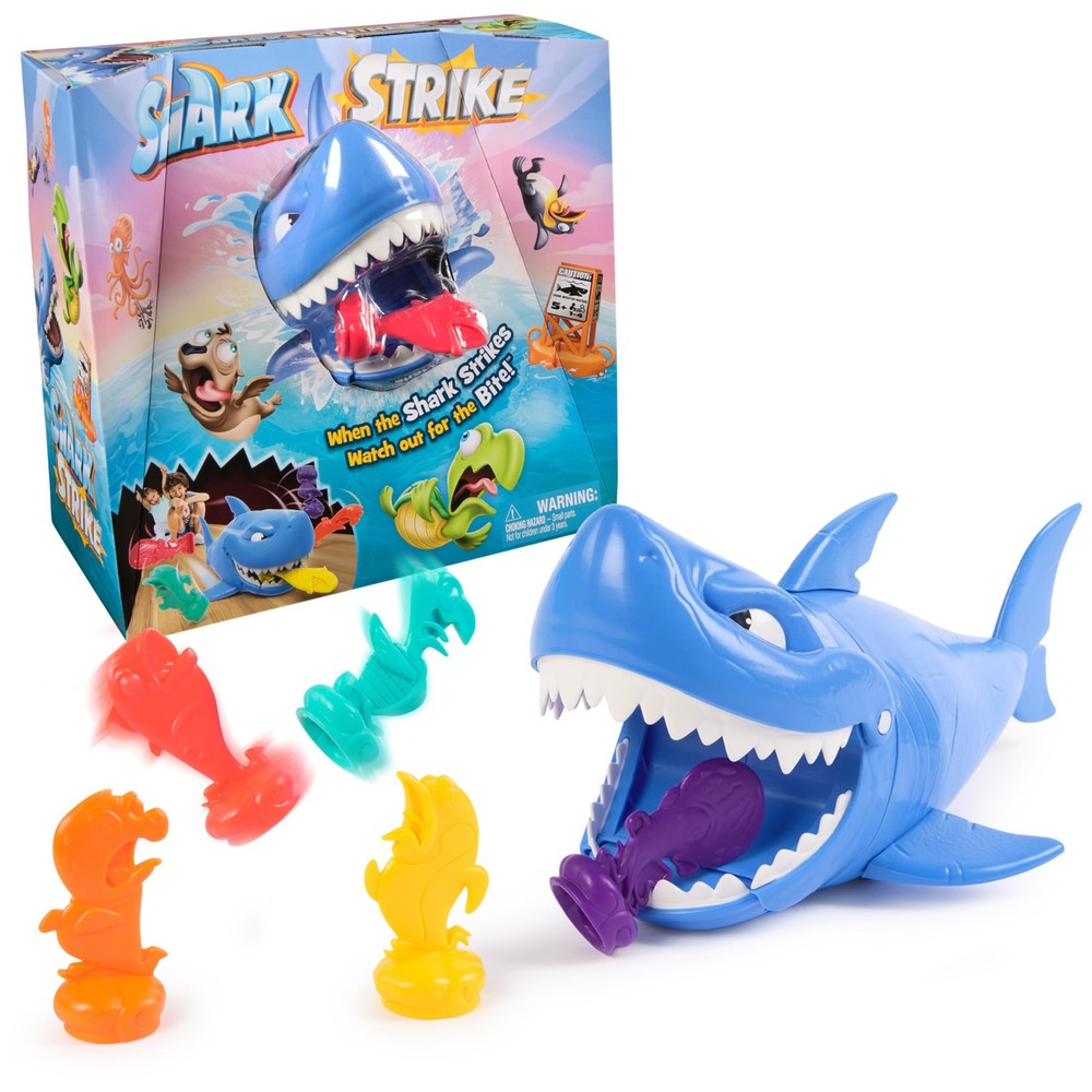 , Shark Strike, Bowling Game with WindUp JawChomping Action, Easy Activity To…